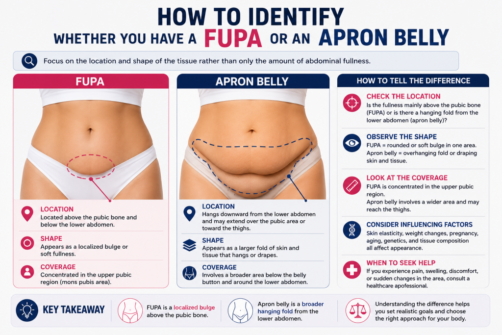 How to Identify Whether You Have a FUPA or an Apron Belly