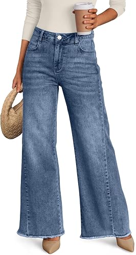 Trendy Queen Women's Wide Leg Jeans