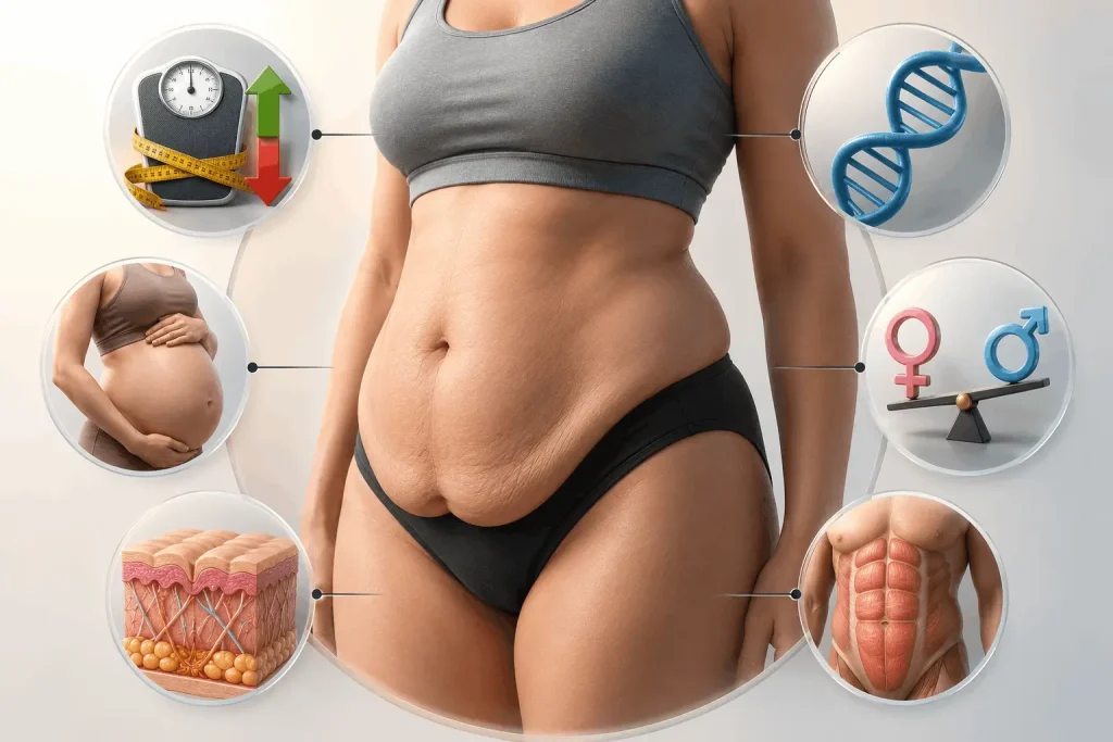 What Causes Apron Belly