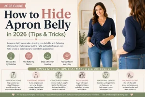 how to hide apron belly